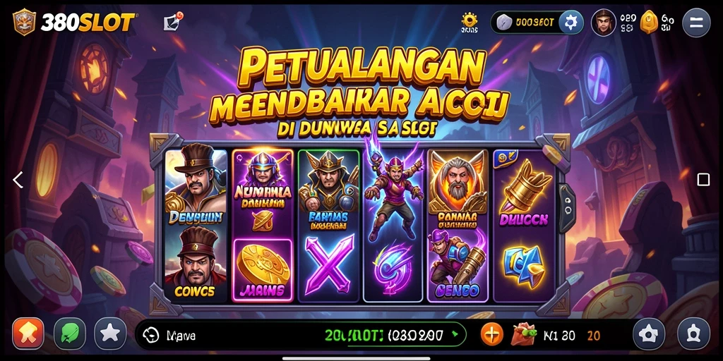 Gameplay seru dan menantang di dunia 380SLOT.