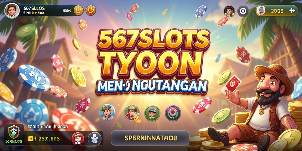 Screenshot gameplay <strong>567SLOTS</strong> menampilkan keseruan bermain slot Tycoon.
