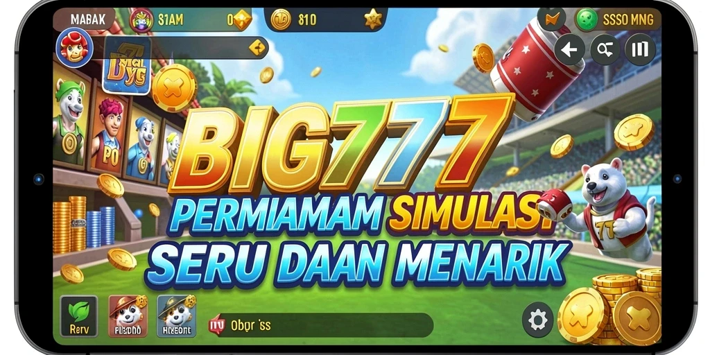 Tampilan gameplay seru dan interaktif di <strong>BIG777</strong>.