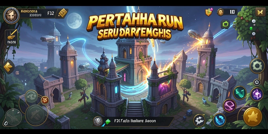 Gameplay menara pertahanan yang mendebarkan di F32.