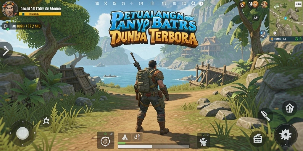 Tampilan gameplay menakjubkan dari dunia terbuka HR89.