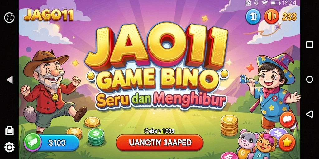 Screenshot JAGO11 menampilkan aksi seru permainan Bingo.