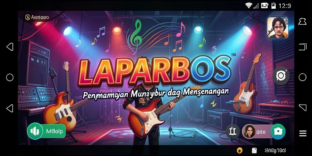 Screenshot utama LAPARBOS menampilkan gameplay yang seru dan interaktif.