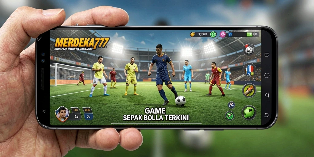 Tampilan gameplay realistis dan mendebarkan dari MERDEKA777.