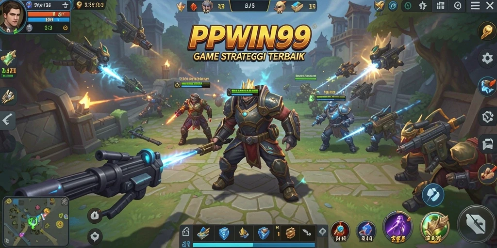 Tampilan menarik dari gameplay PPWIN99 yang penuh strategi.