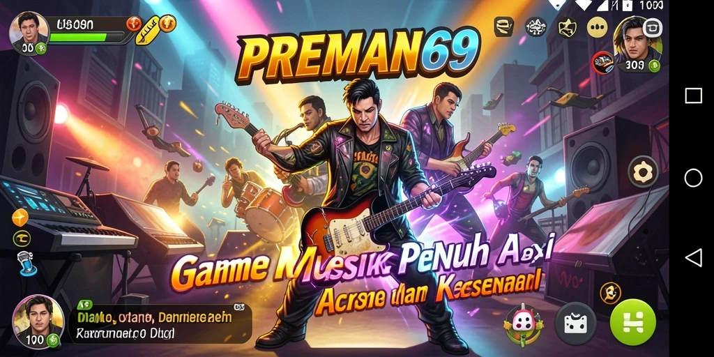 Gameplay PREMAN69 yang seru dengan grafik menarik.